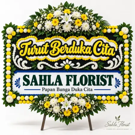 Papan Bunga Duka Bondowoso