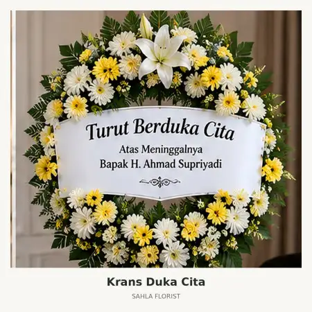 Krans Bunga Duka Bondowoso